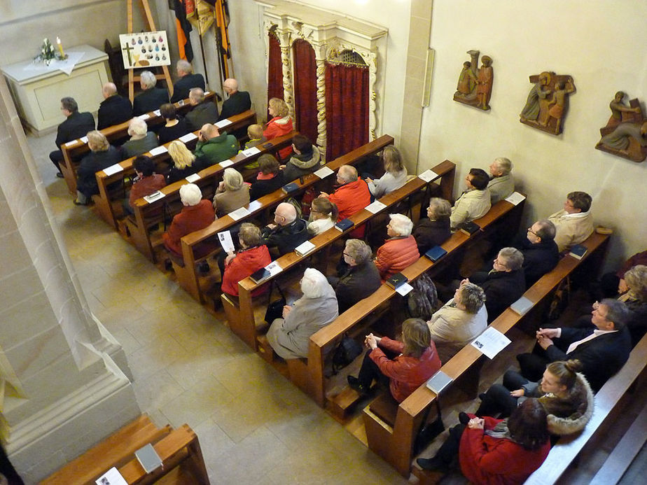 Festgottesdienst zum 50jahrigen Priesterjubiläum von Stadtpfarrer i.R. Geistlichen Rat Ulrich Trzeciok (Foto: Karl-Franz Thiede)